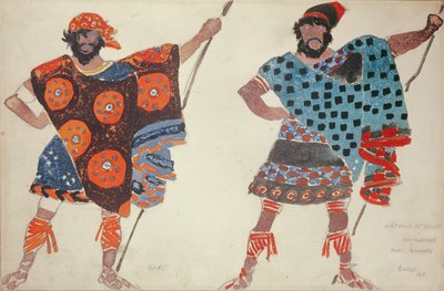 Pirate Costume Design for Daphnis and Chloe by Leon Bakst